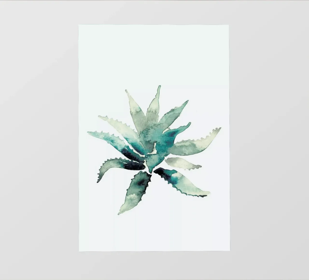 Agave pellicola backlit da Farina Kuklinski