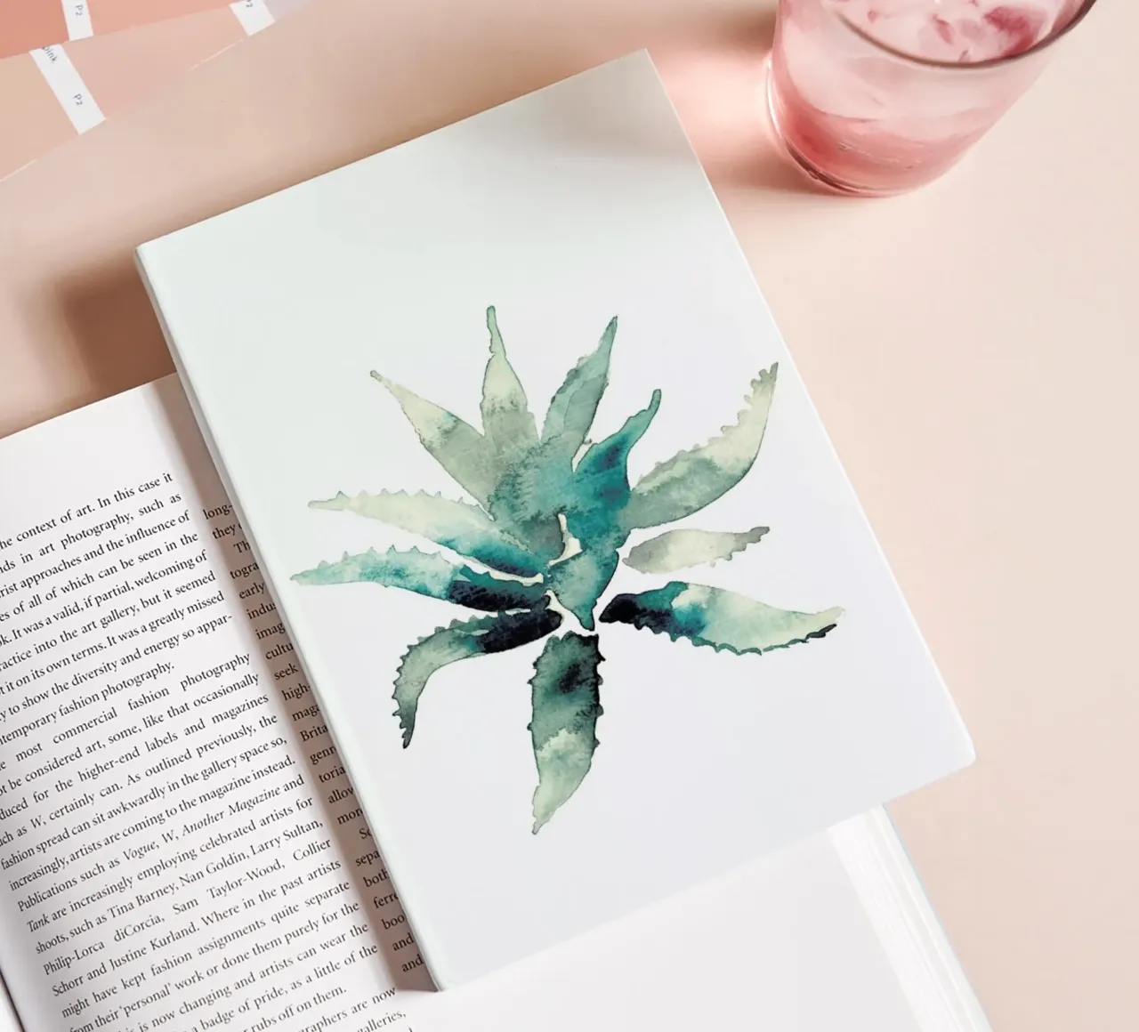 Agave notebook by Farina Kuklinski