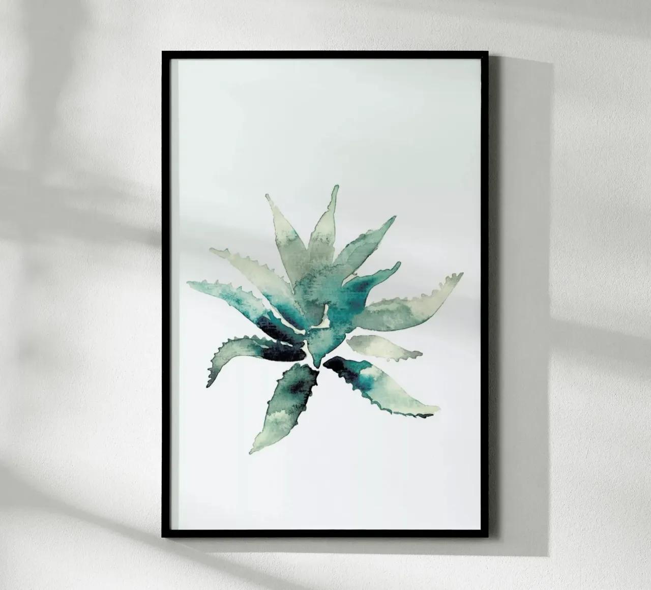 Agave poster con telaio in alluminio da Farina Kuklinski