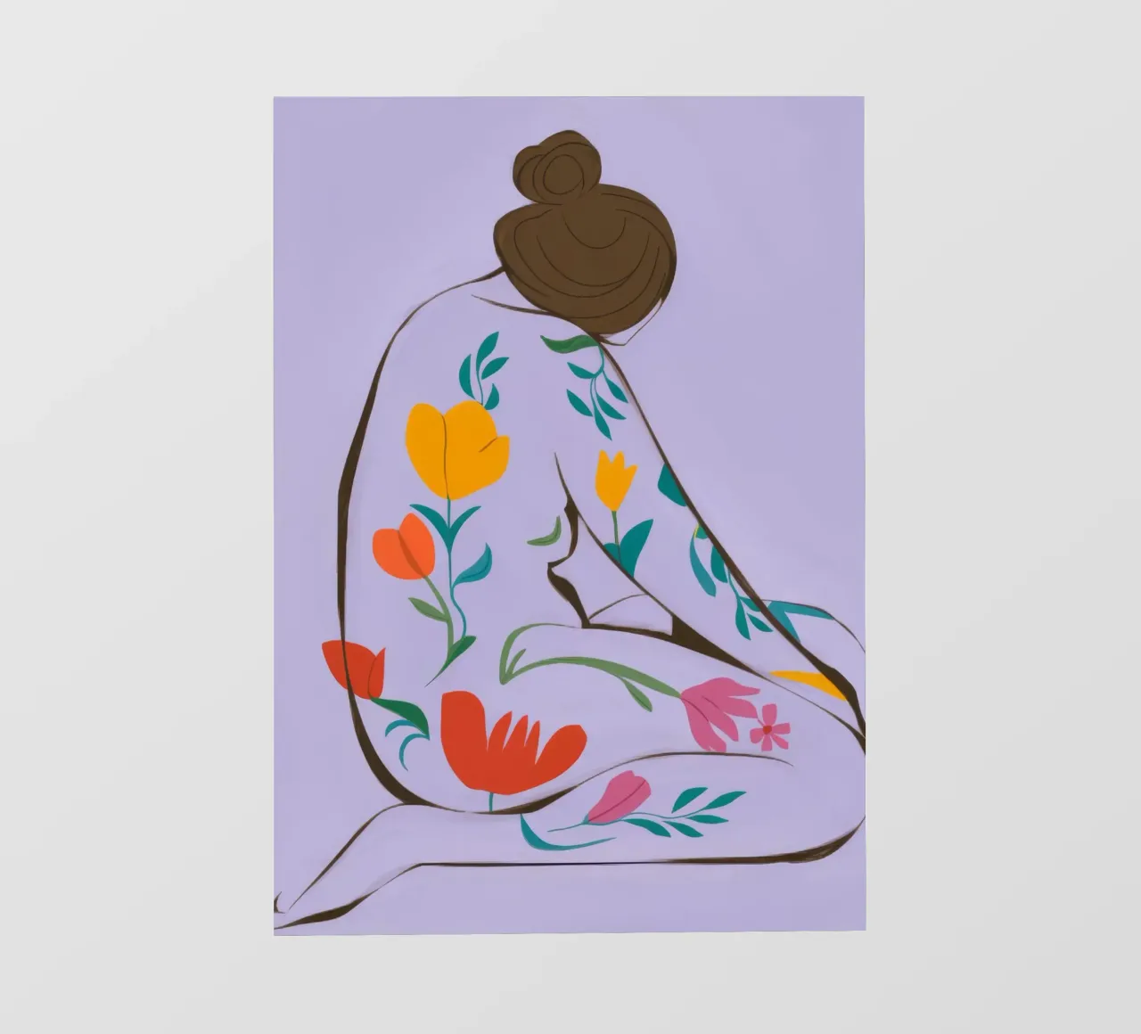 Coperta floreale Serenity telo in pvc da Emery Kate