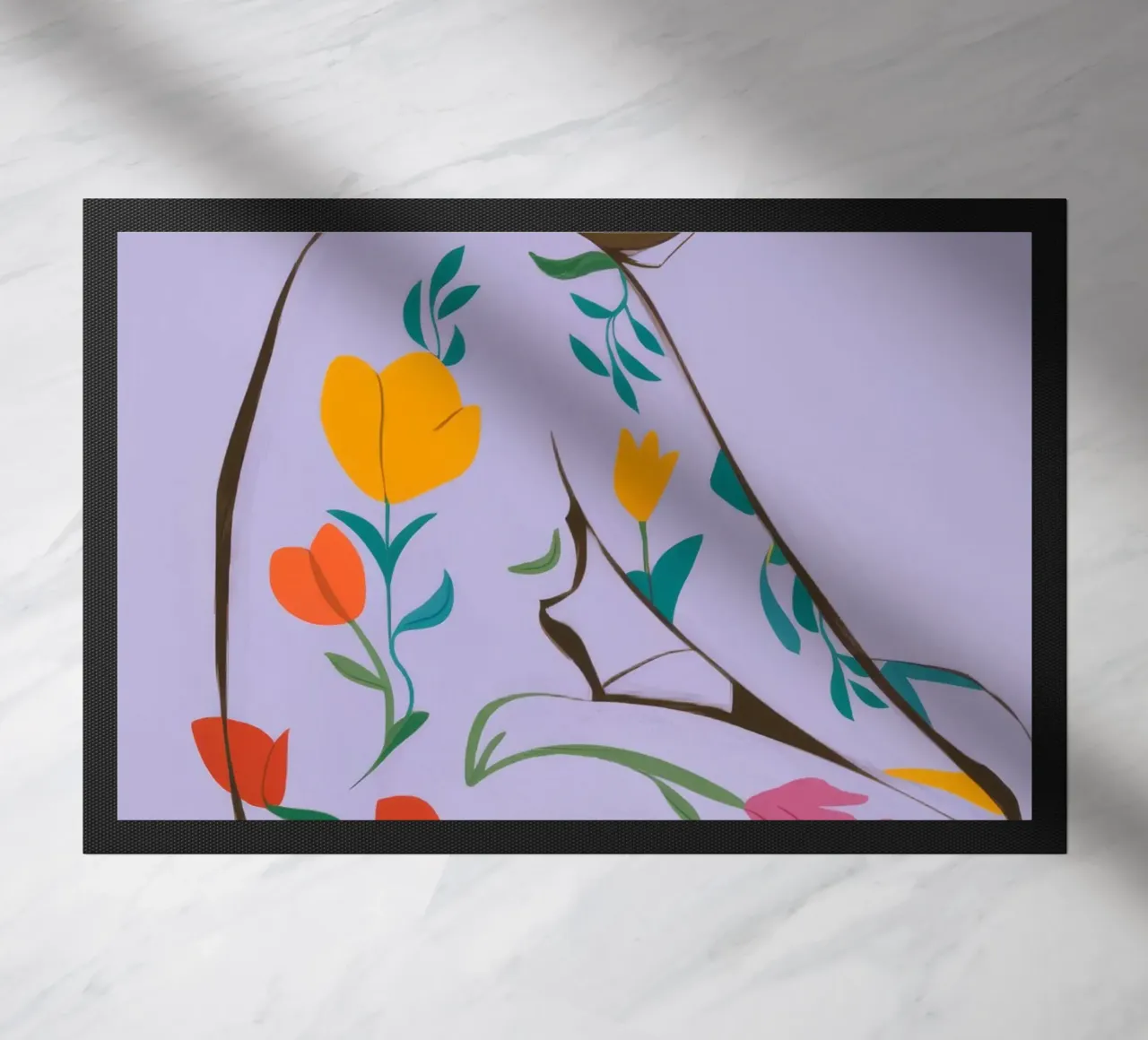 Coperta floreale Serenity zerbino da Emery Kate