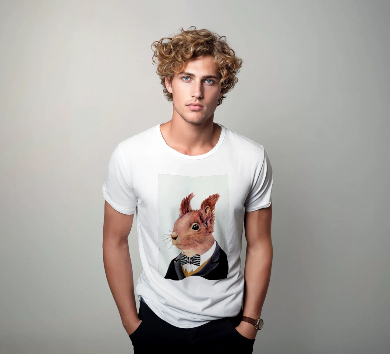 Red Squirrel t-shirt da Animal Crew