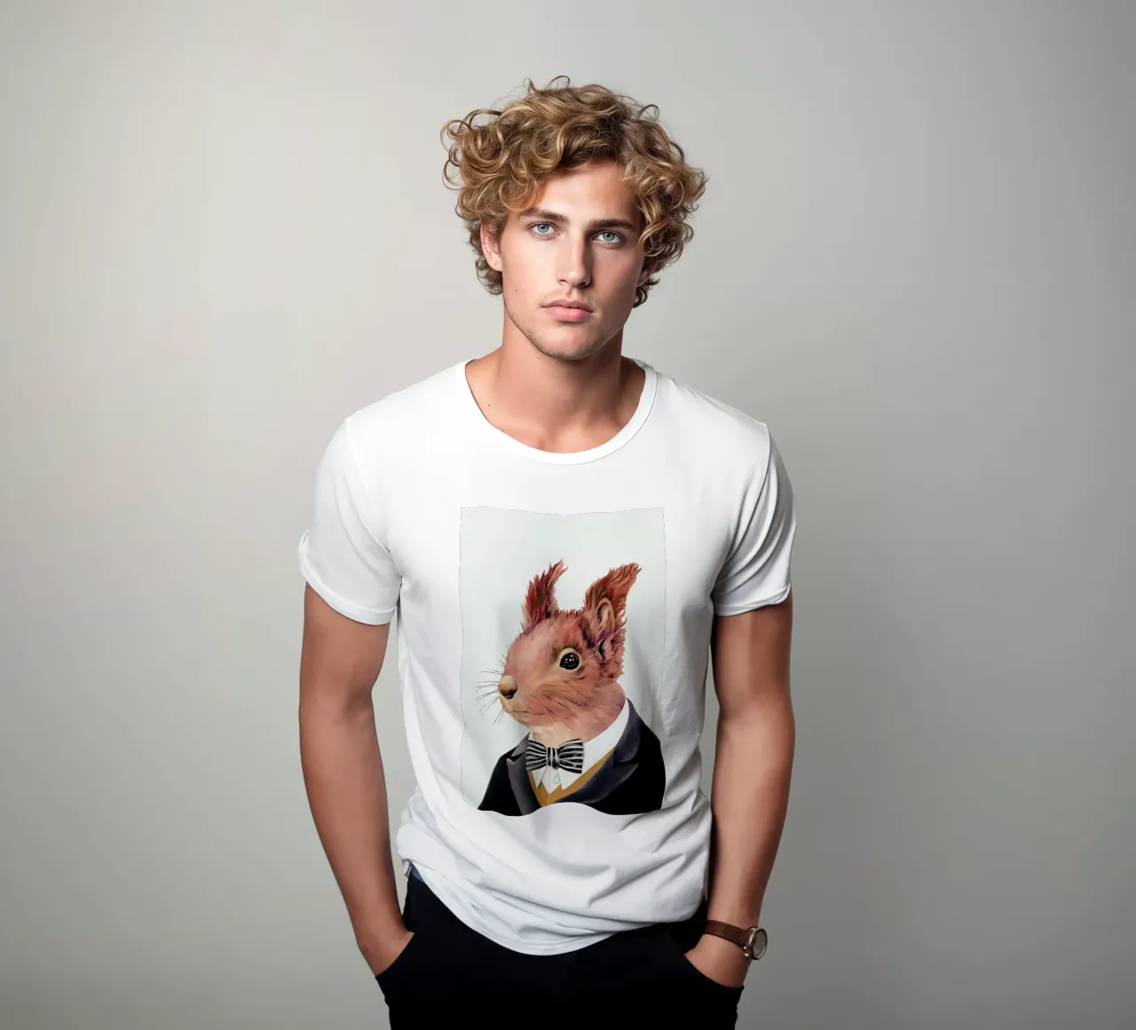 Red Squirrel t-shirt da Animal Crew