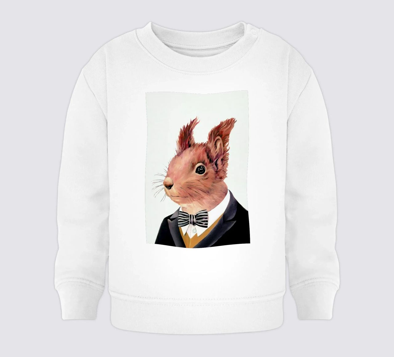 Red Squirrel felpa neonato da Animal Crew