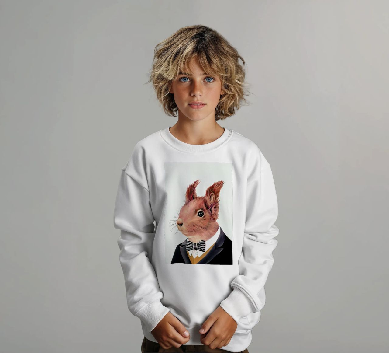 Red Squirrel felpa bambino da Animal Crew