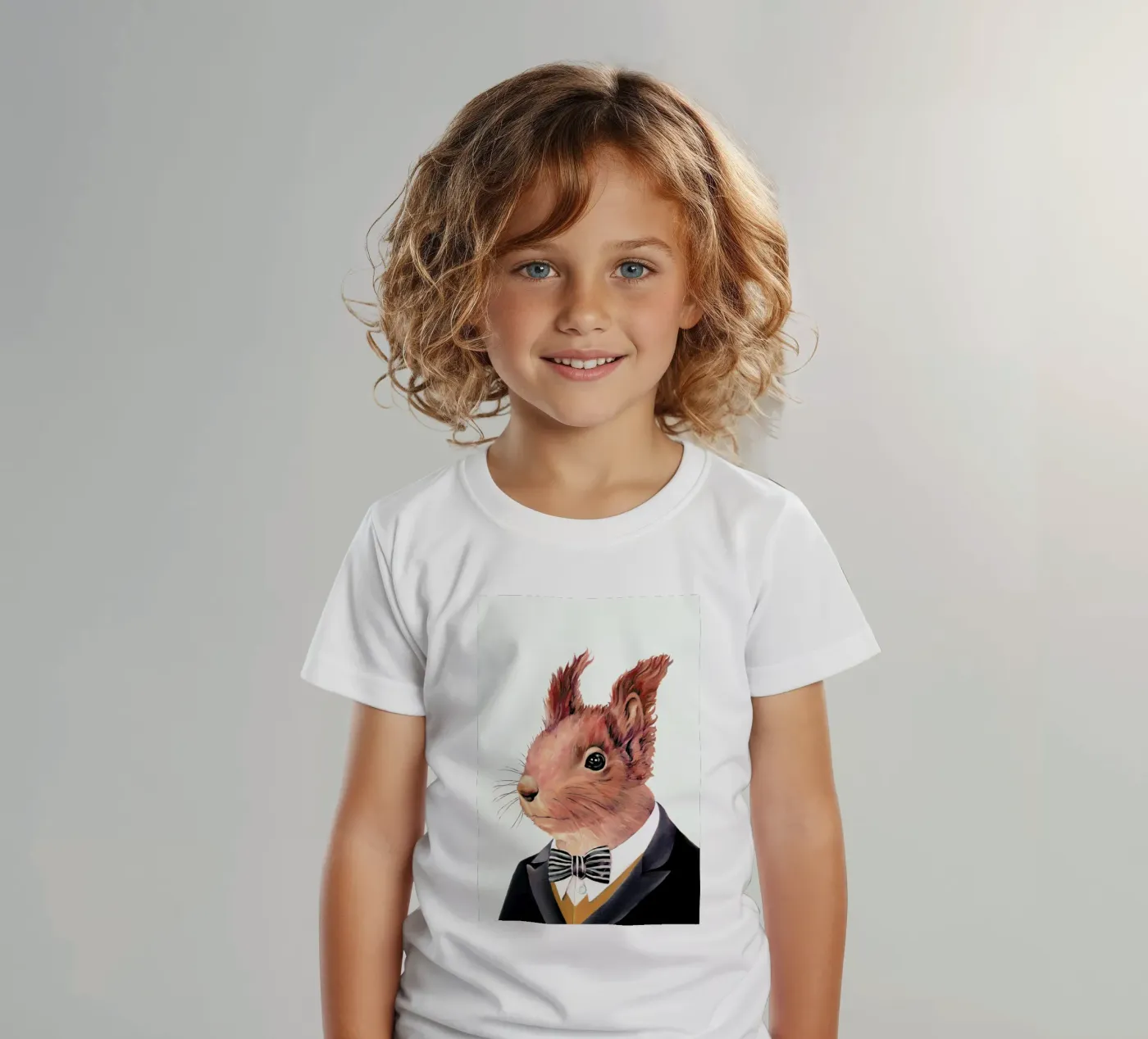 Red Squirrel t-shirt bambini da Animal Crew