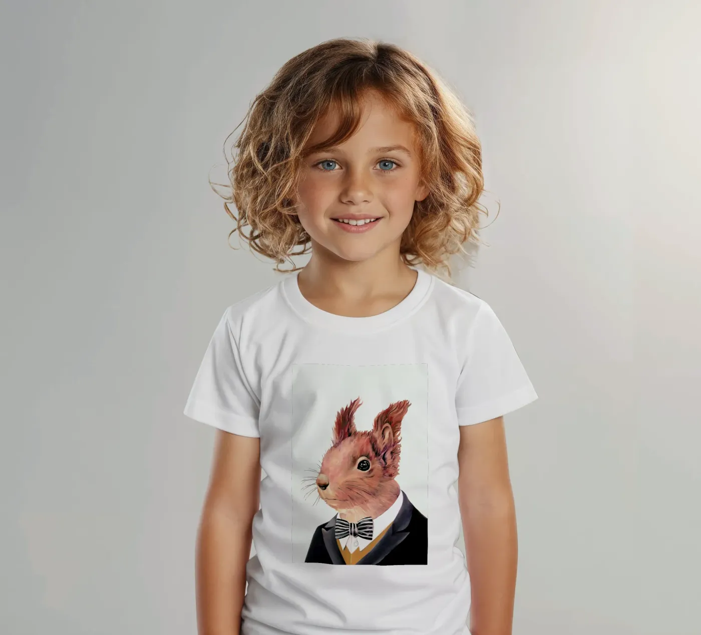 Red Squirrel Kinder T-Shirt von Animal Crew