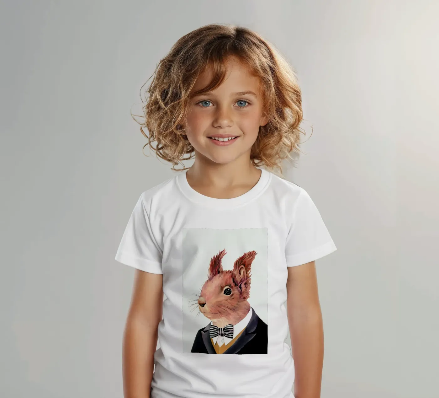 Red Squirrel t-shirt bambini da Animal Crew