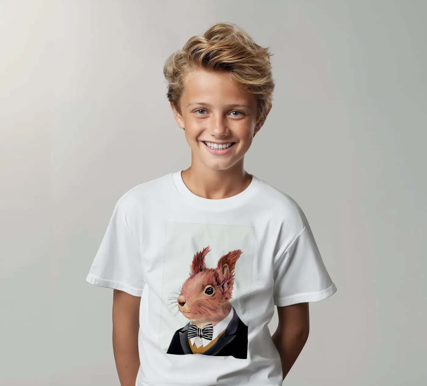 Red Squirrel t-shirt bambini da Animal Crew