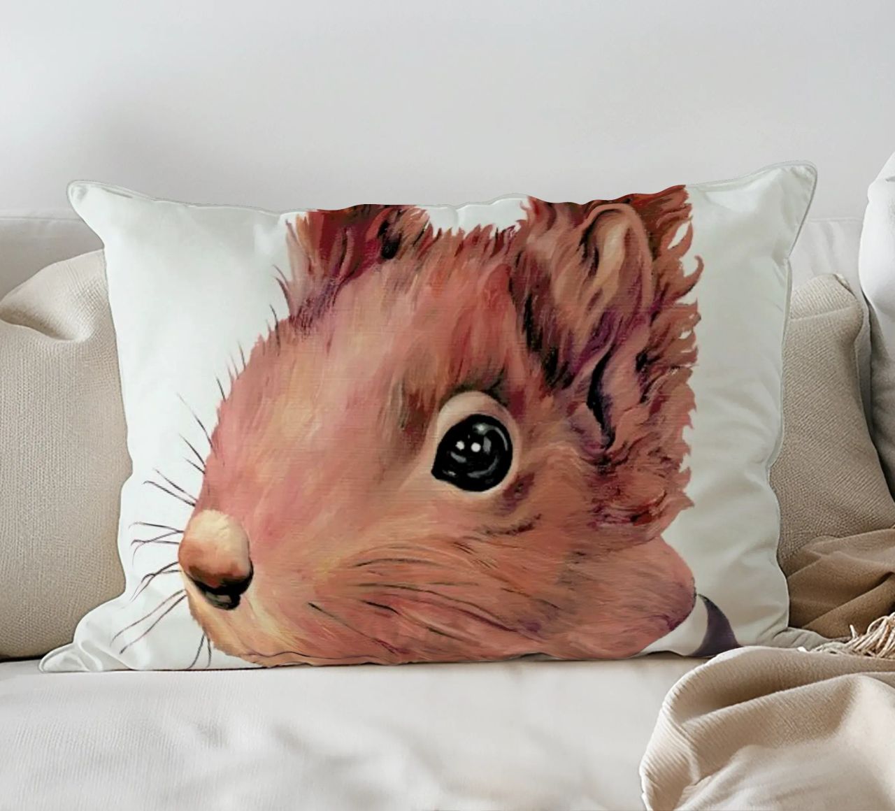 Red Squirrel cuscino da Animal Crew