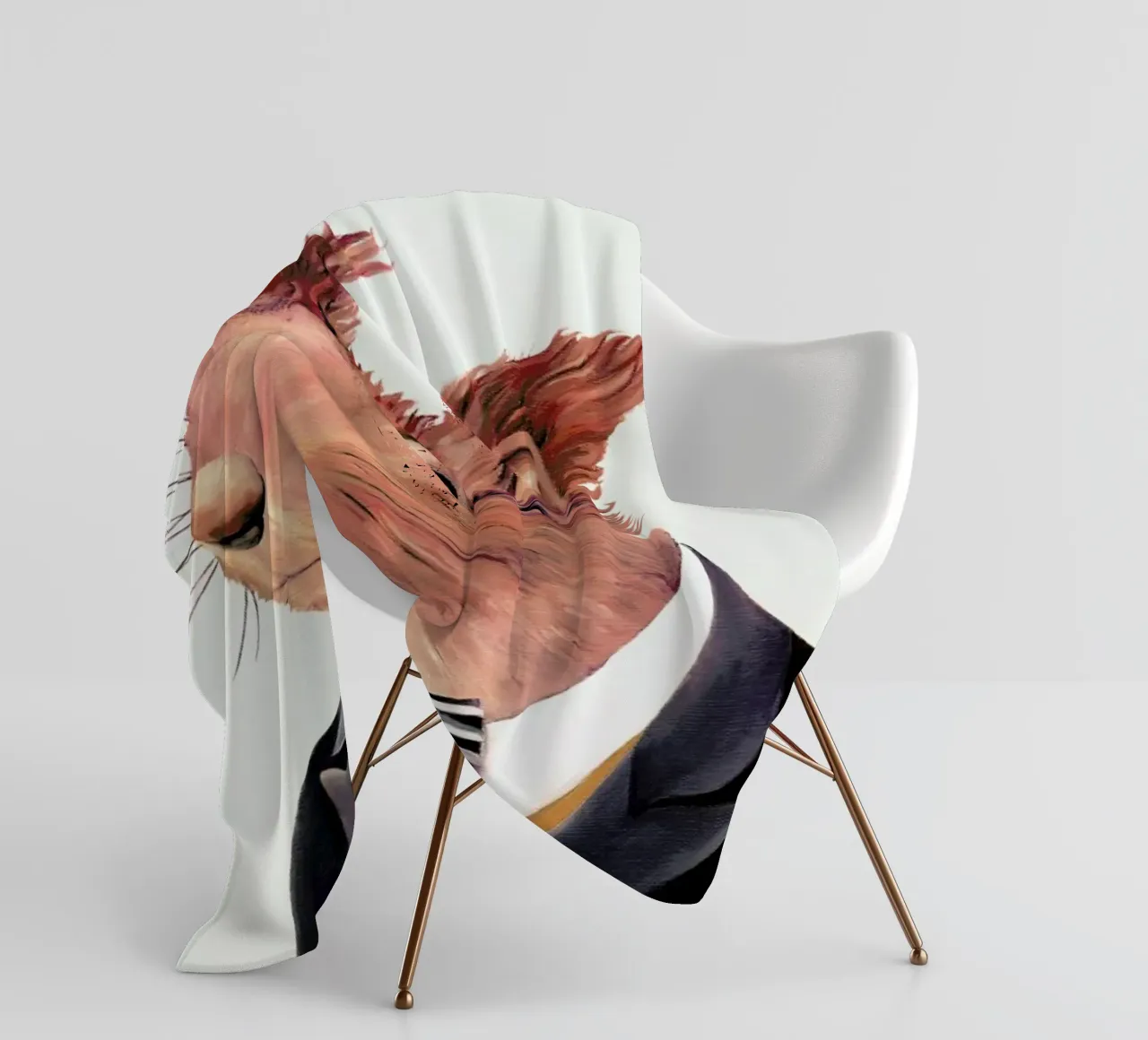 Red Squirrel Fleecedecke von Animal Crew