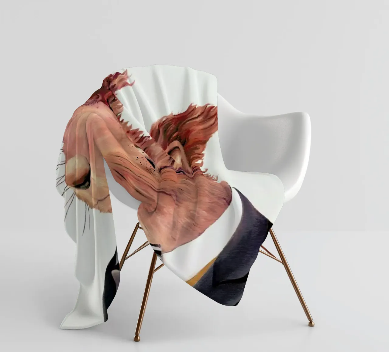 Red Squirrel Fleecedecke von Animal Crew