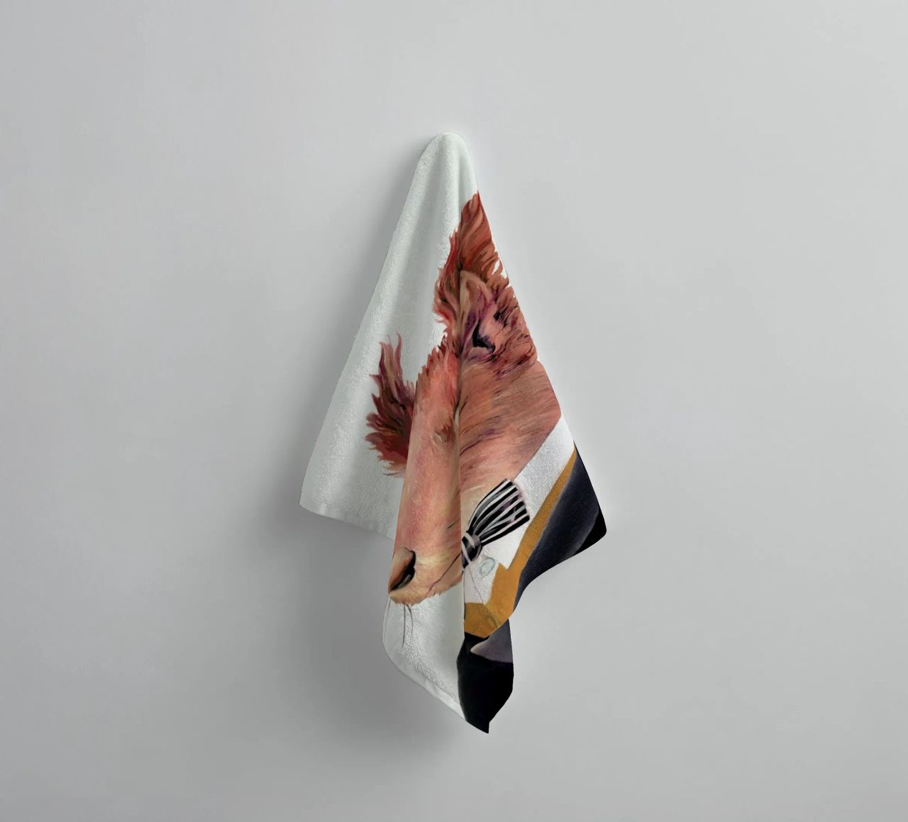 Red Squirrel asciugamano da bagno da Animal Crew