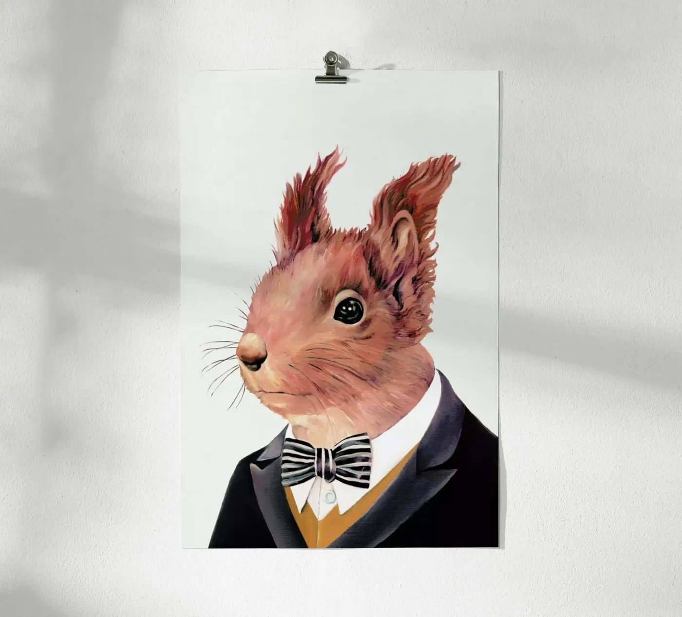 Red Squirrel poster by Animal Crew
