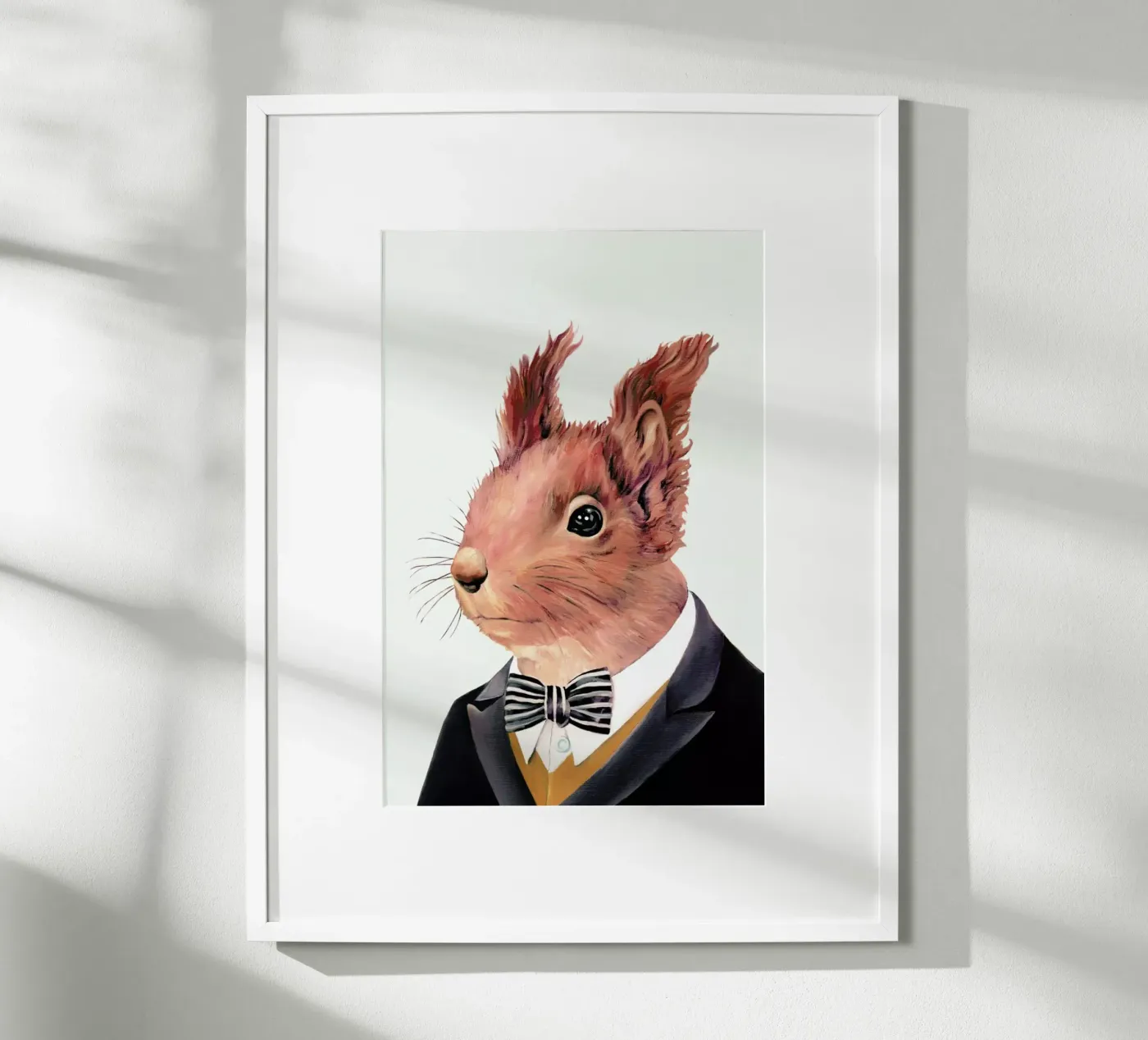 Red Squirrel poster by Animal Crew