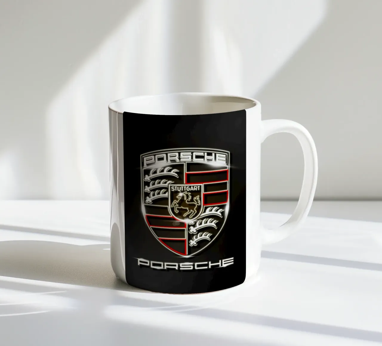 Porsche Neon tazza in ceramica da FreeArtStudio