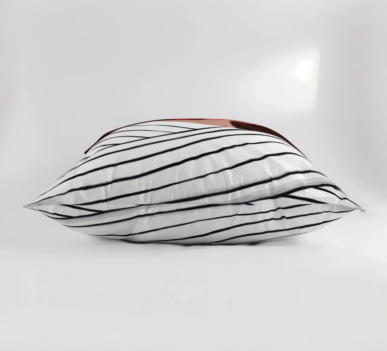 Rayé Embrasser la chaleur coussin de Emery Kate