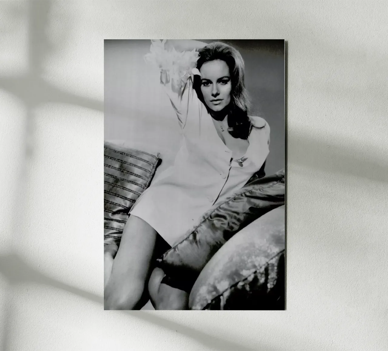 Luciana Paluzzi alluminio dibond da Gallery Print and Art Limited