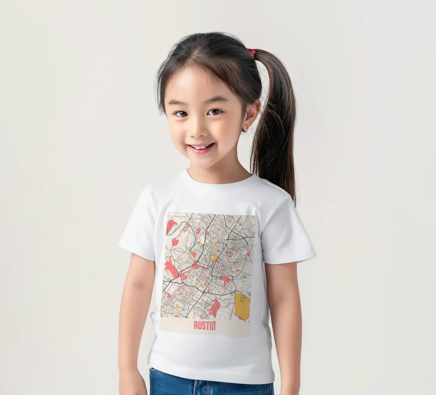 AUSTIN t-shirt bambini da Travelstudio