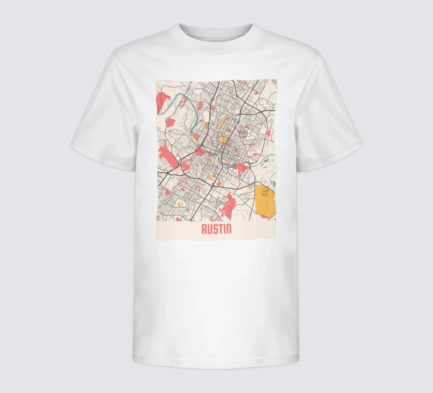 AUSTIN t-shirt bambini da Travelstudio