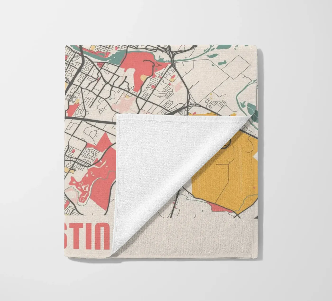 AUSTIN beach towel by Travelstudio