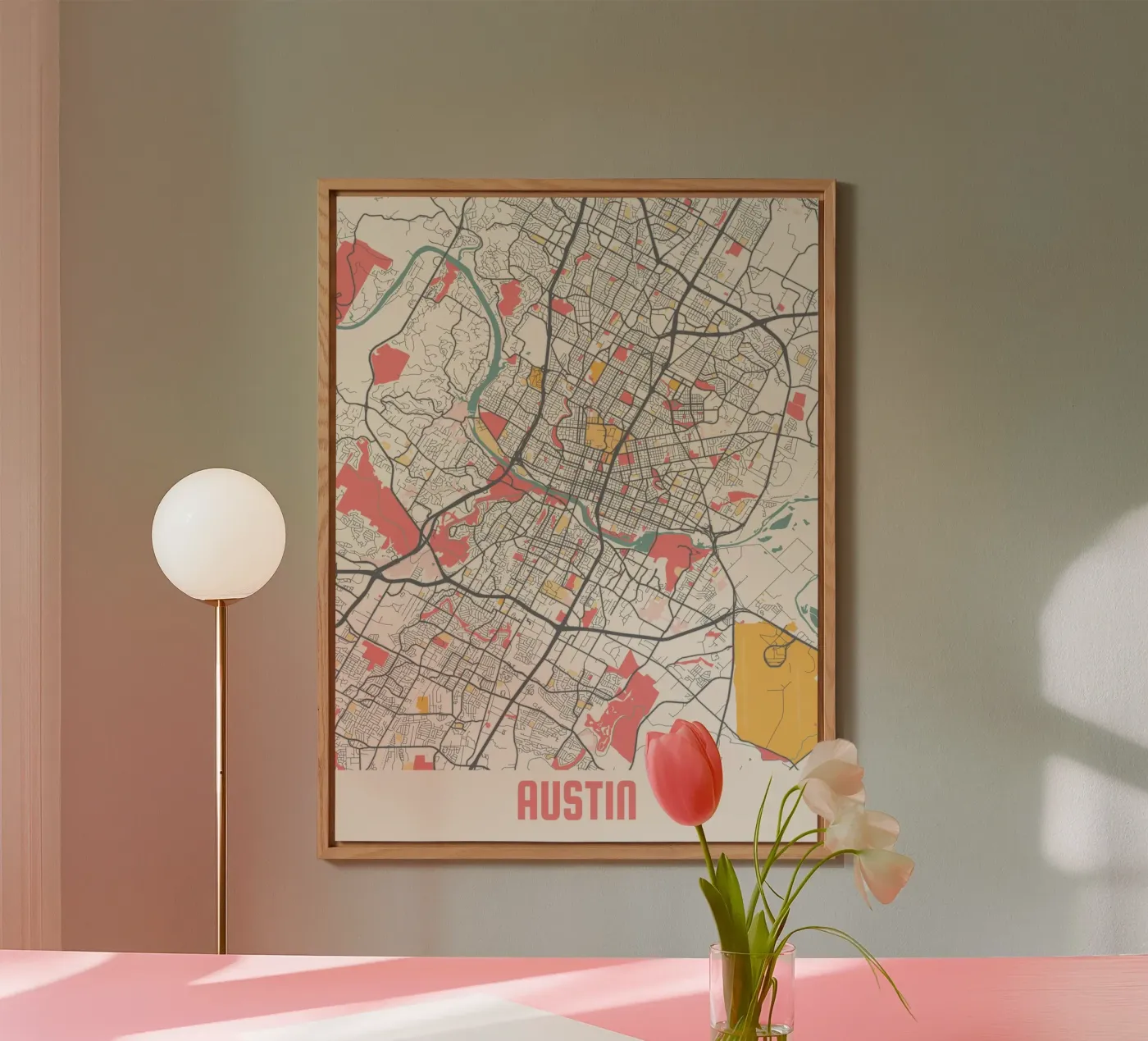 AUSTIN pannello forex da Travelstudio