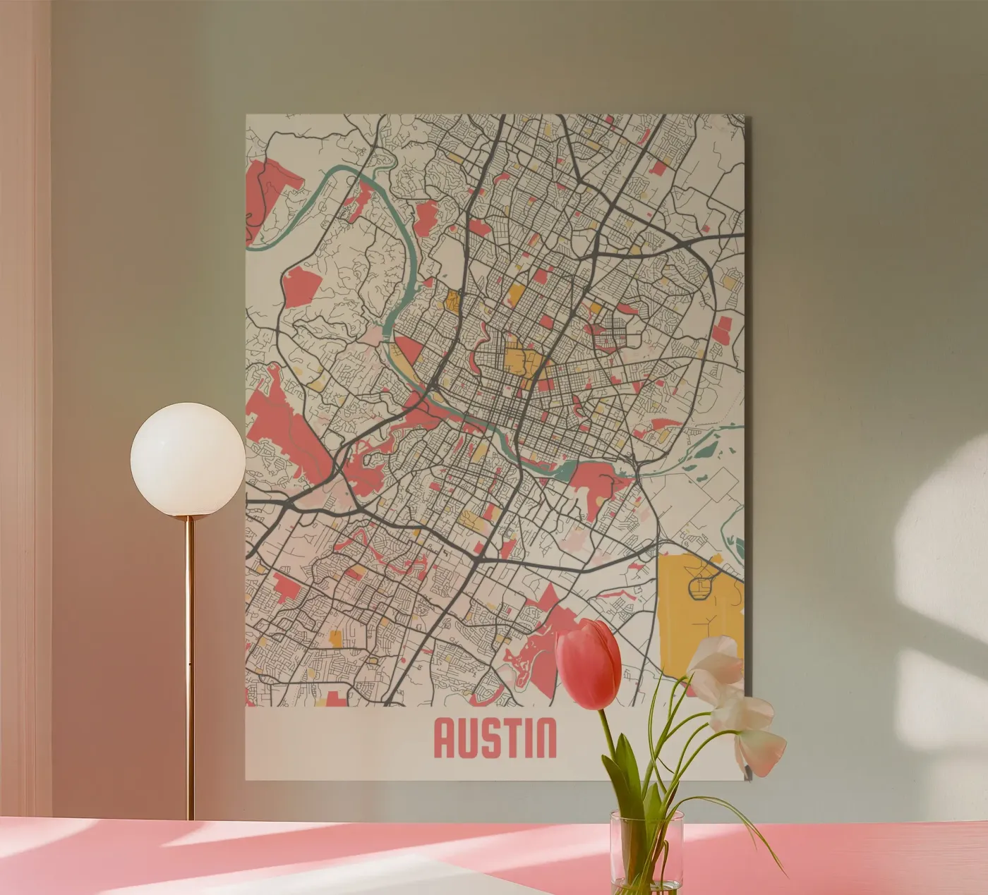 AUSTIN pannello forex da Travelstudio