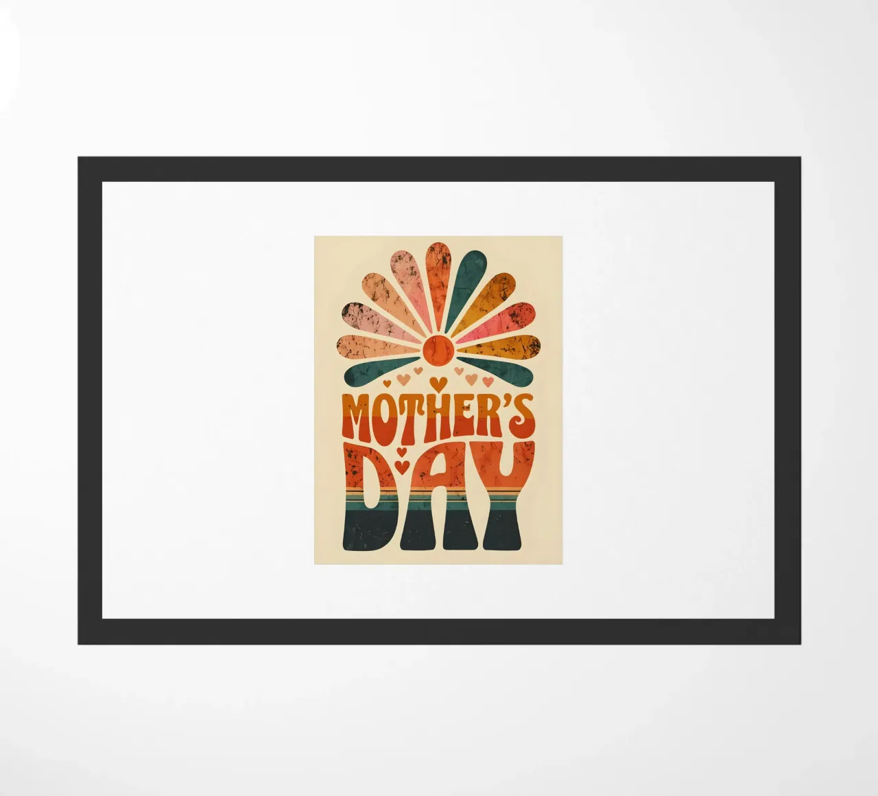Mother's Day deurmat van RETRO VINTAGE EDITION