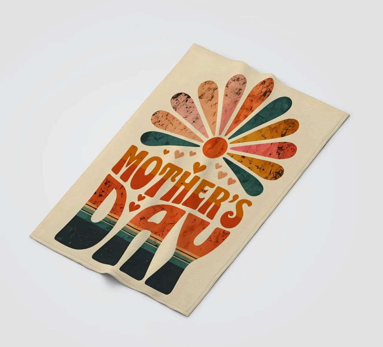 Moederdag fleecedeken van RETRO VINTAGE EDITION