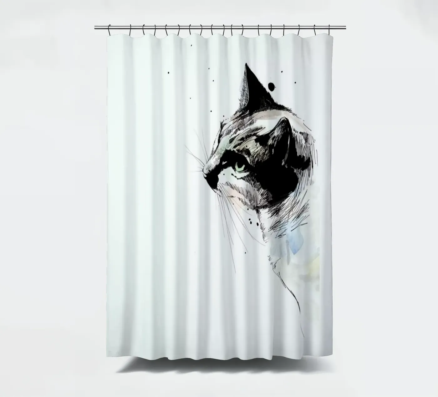 Kimo douchegordijn van WALLstories