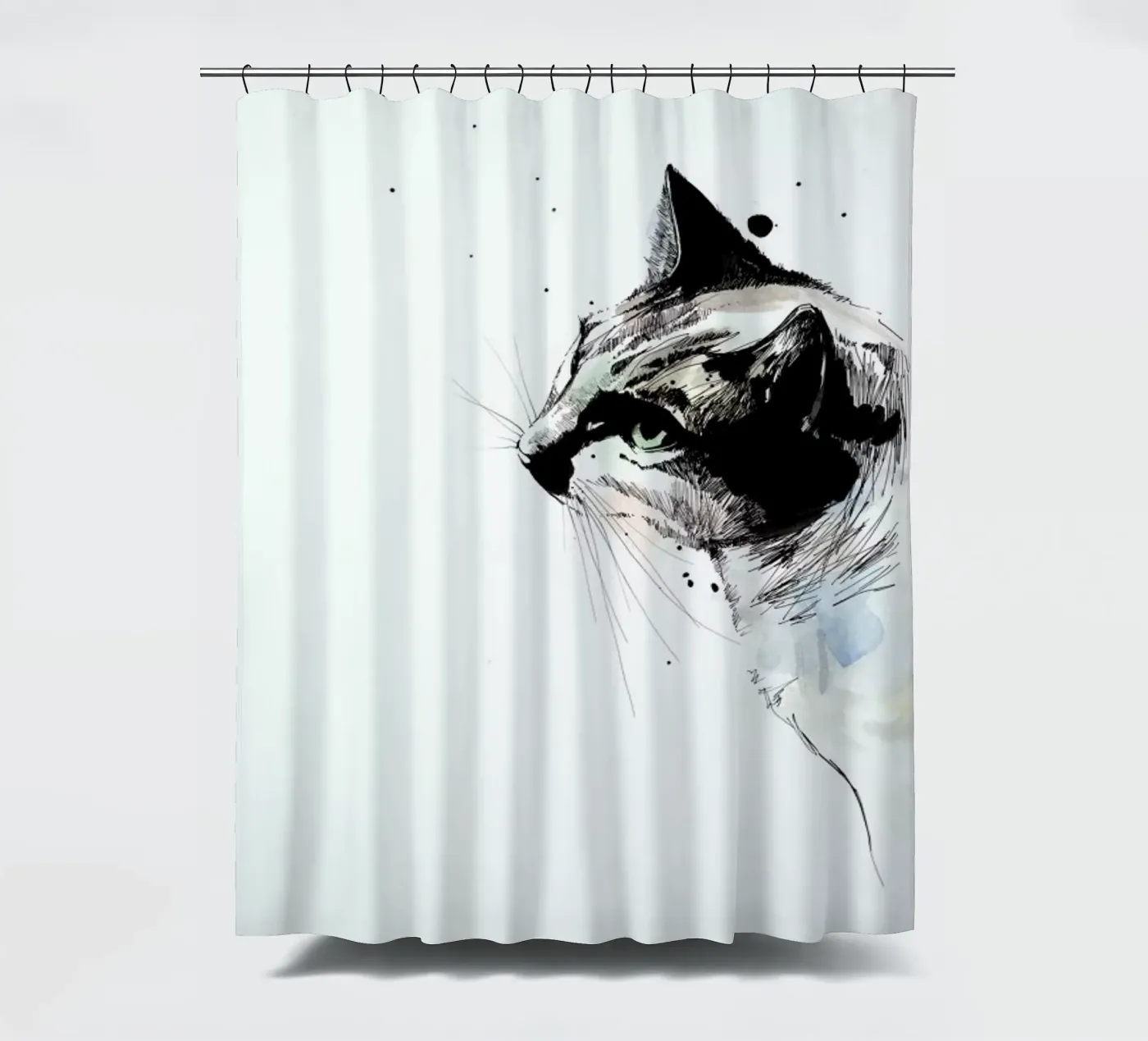 Kimo douchegordijn van WALLstories