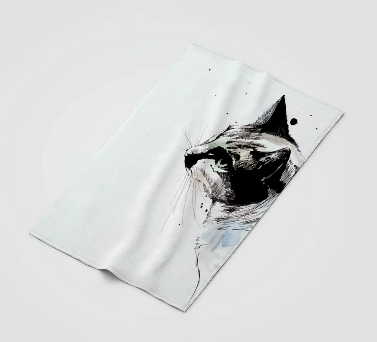 Kimo plaid polaire de WALLstories