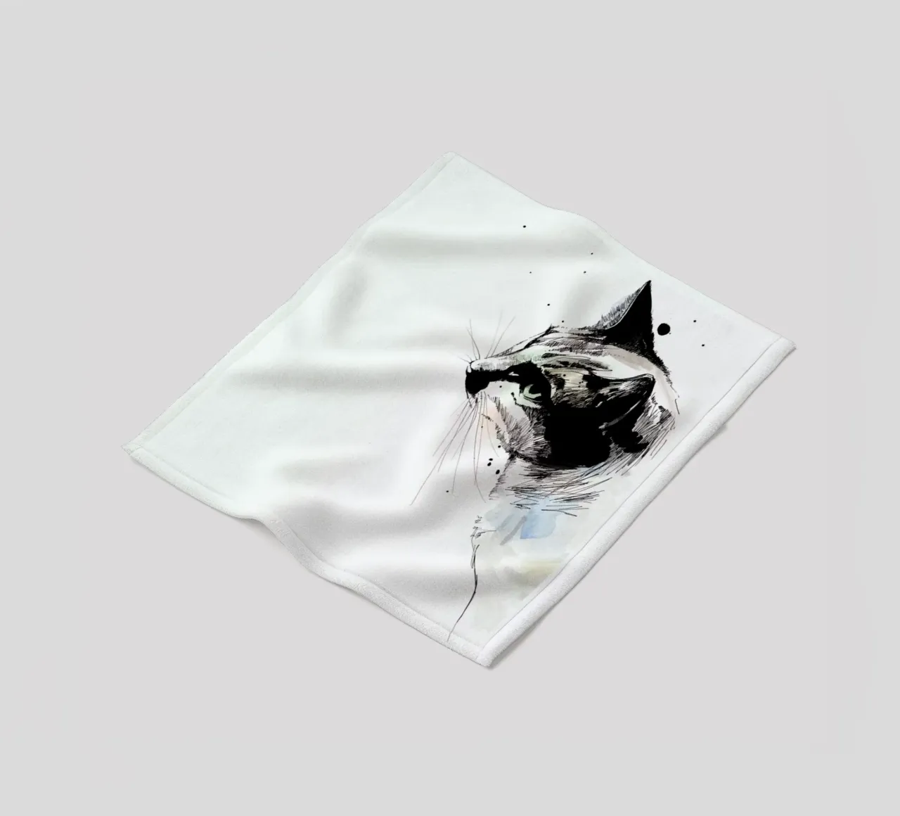 Kimo plaid polaire de WALLstories