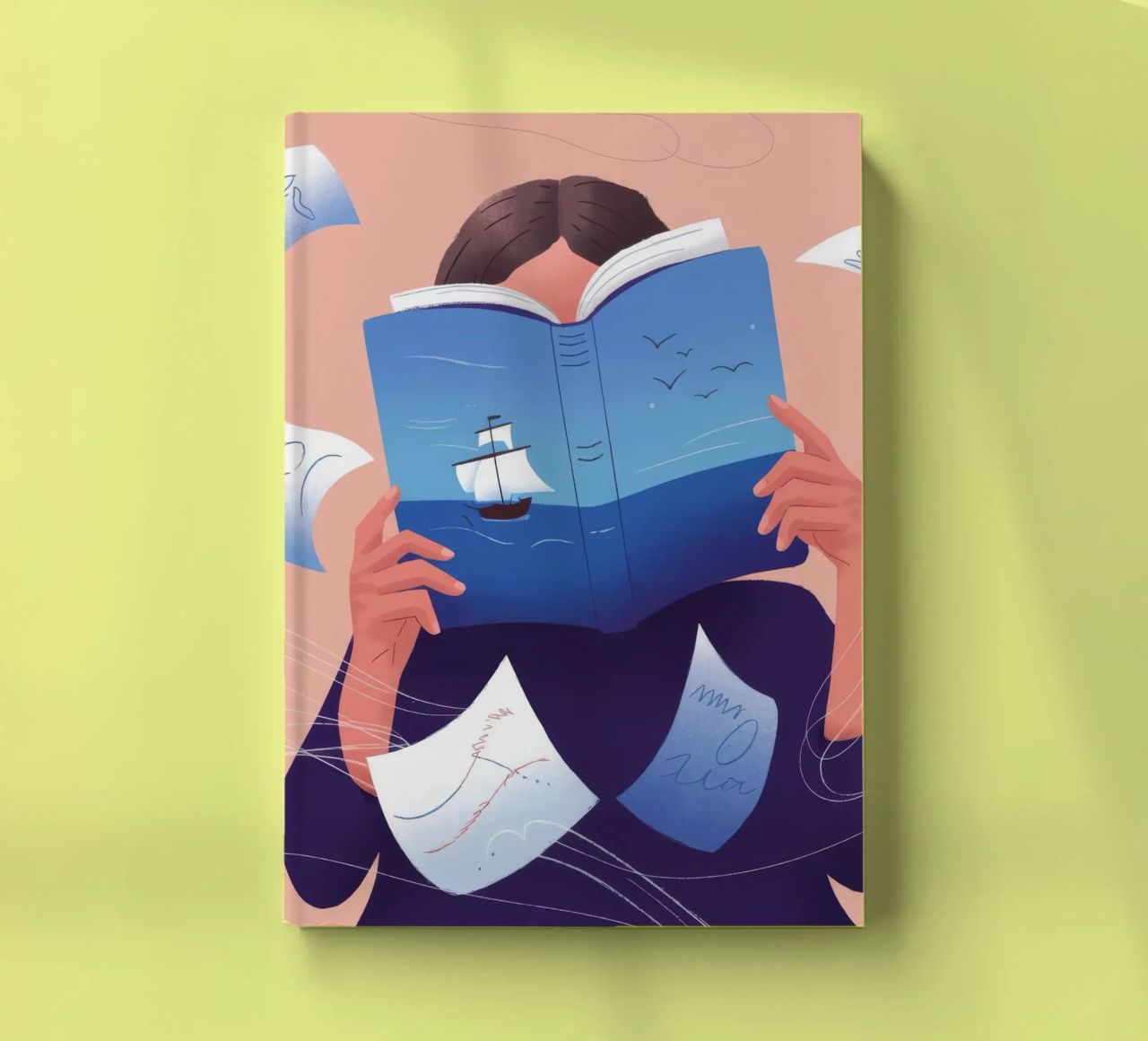 Imaginative Book Journey notebook by Emery Kate