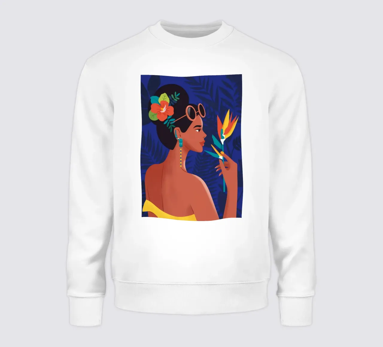 Bellezza dei fiori tropicali felpa da Emery Kate