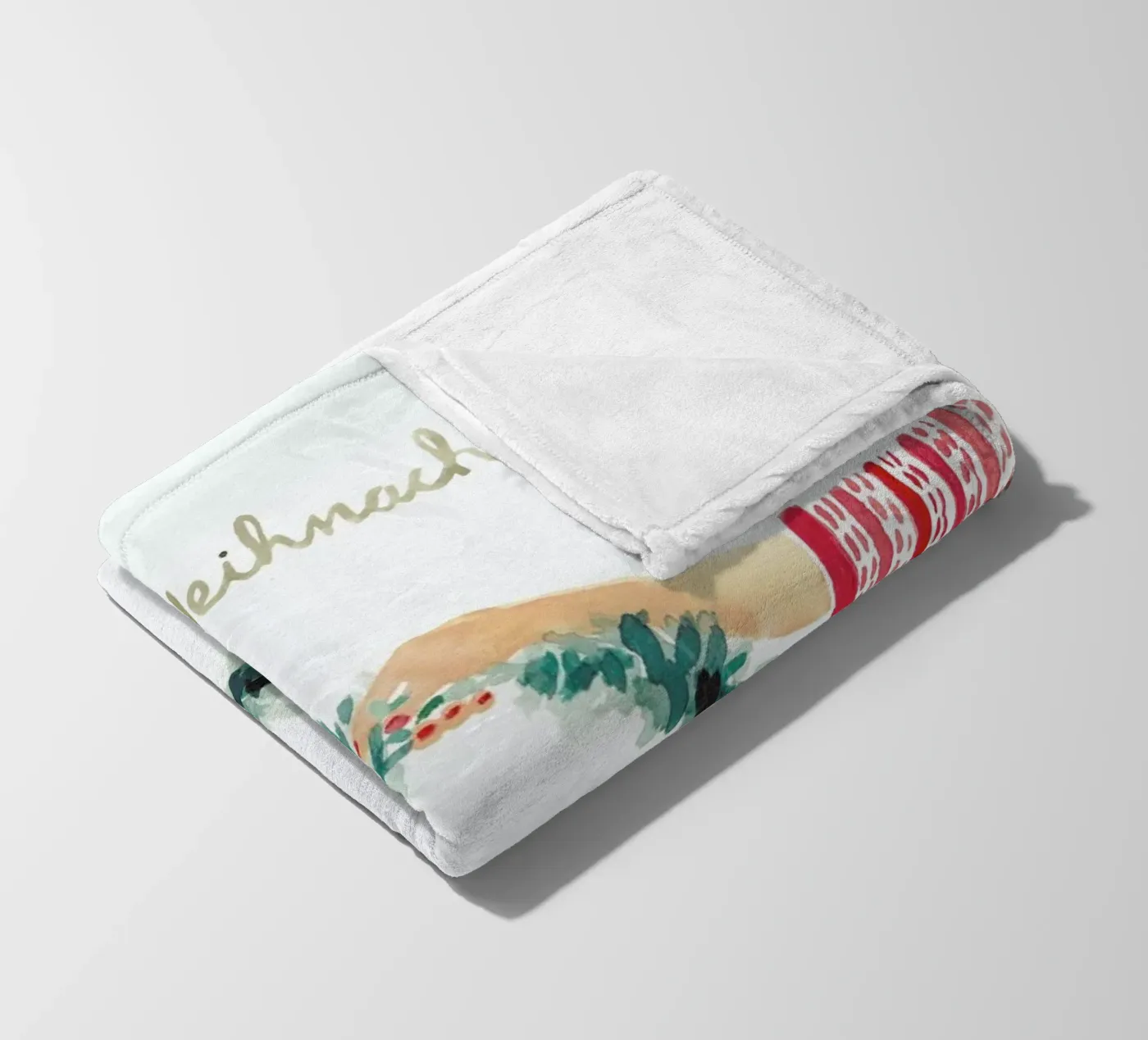 Kranz Fleecedecke von Farina Kuklinski