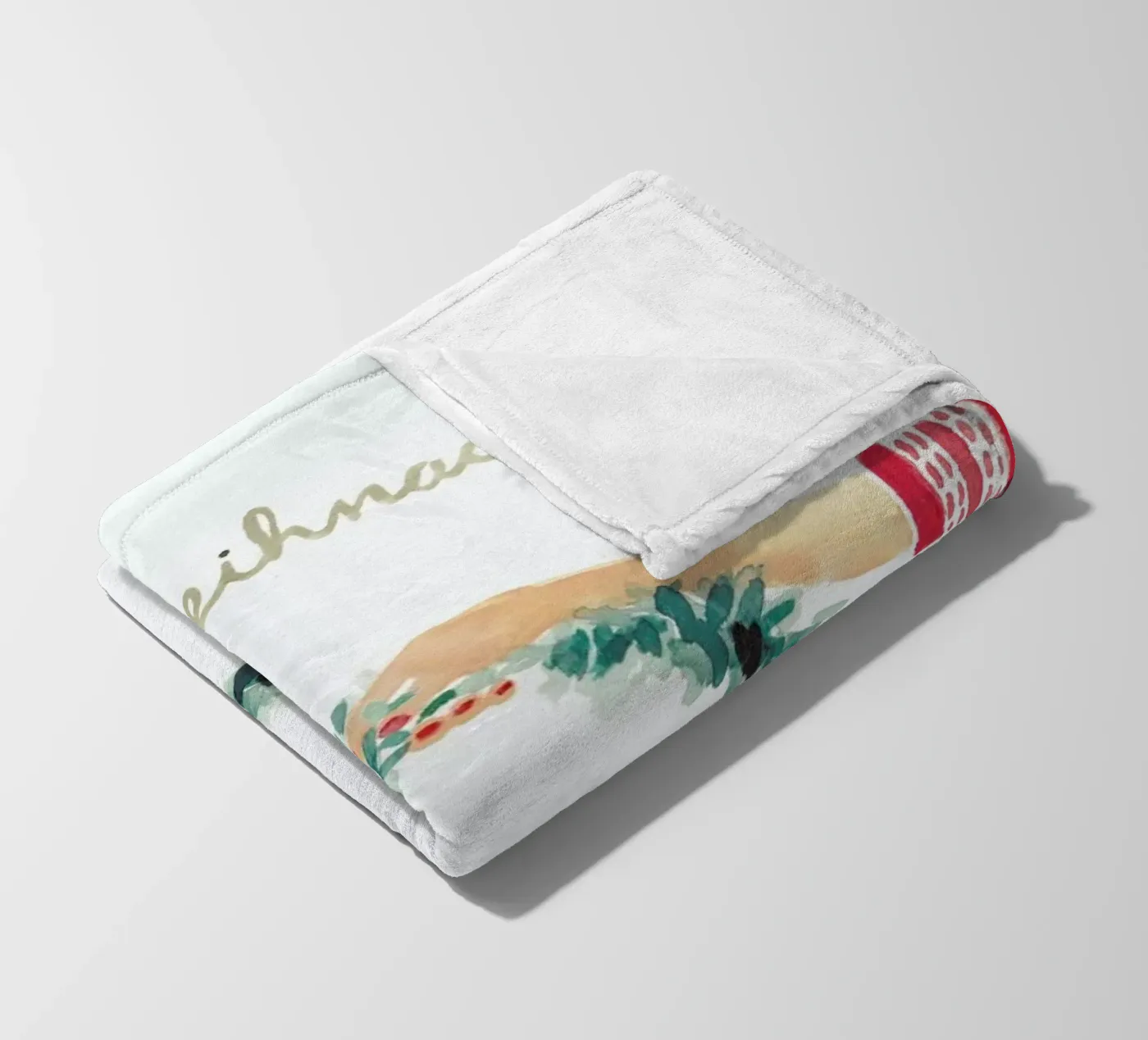 Kranz Fleecedecke von Farina Kuklinski