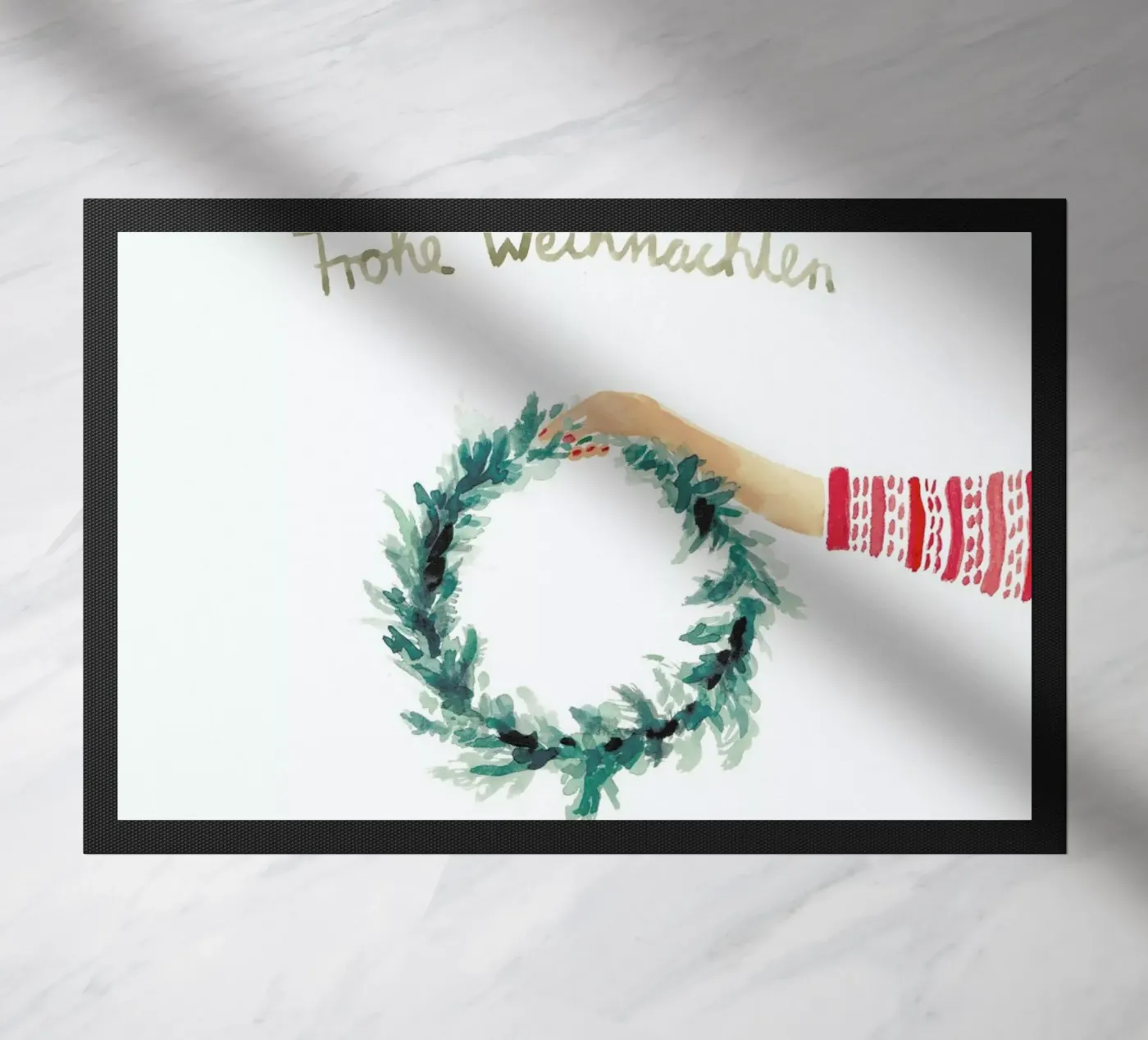 Kranz doormat by Farina Kuklinski