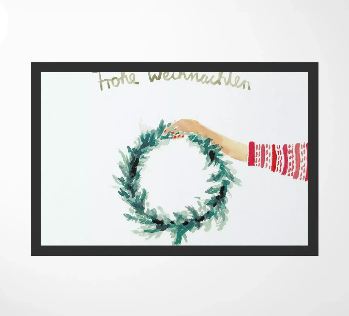 Kranz doormat by Farina Kuklinski