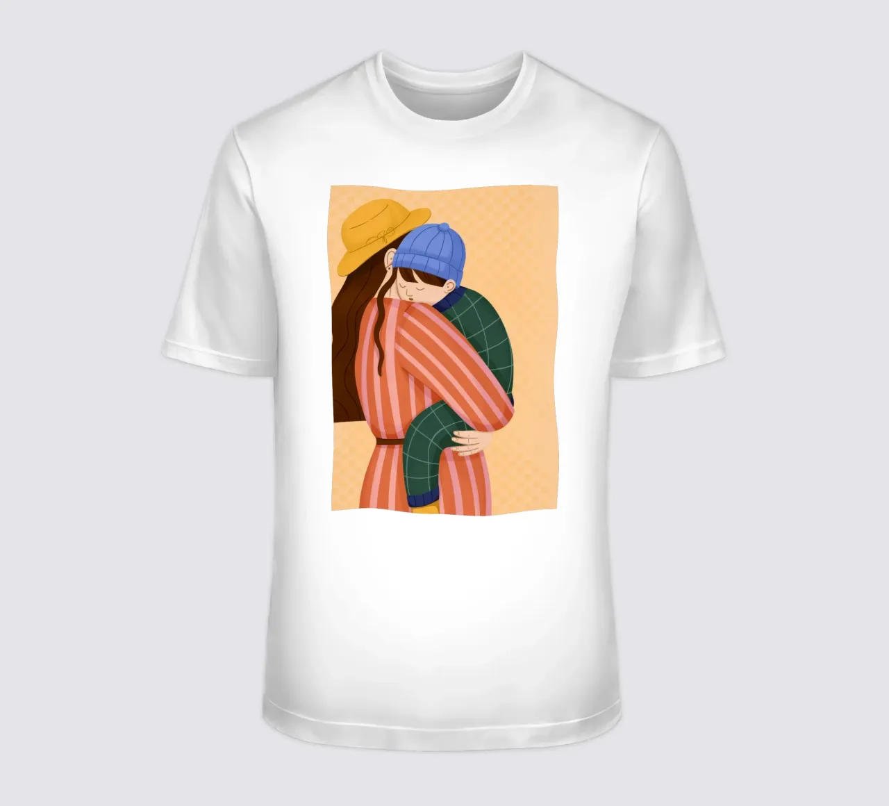 Un caldo abbraccio d'amore t-shirt da Emery Kate