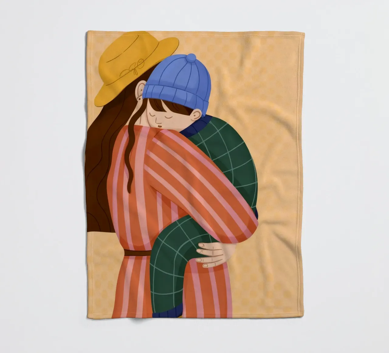 Un caldo abbraccio d'amore coperta in pile da Emery Kate