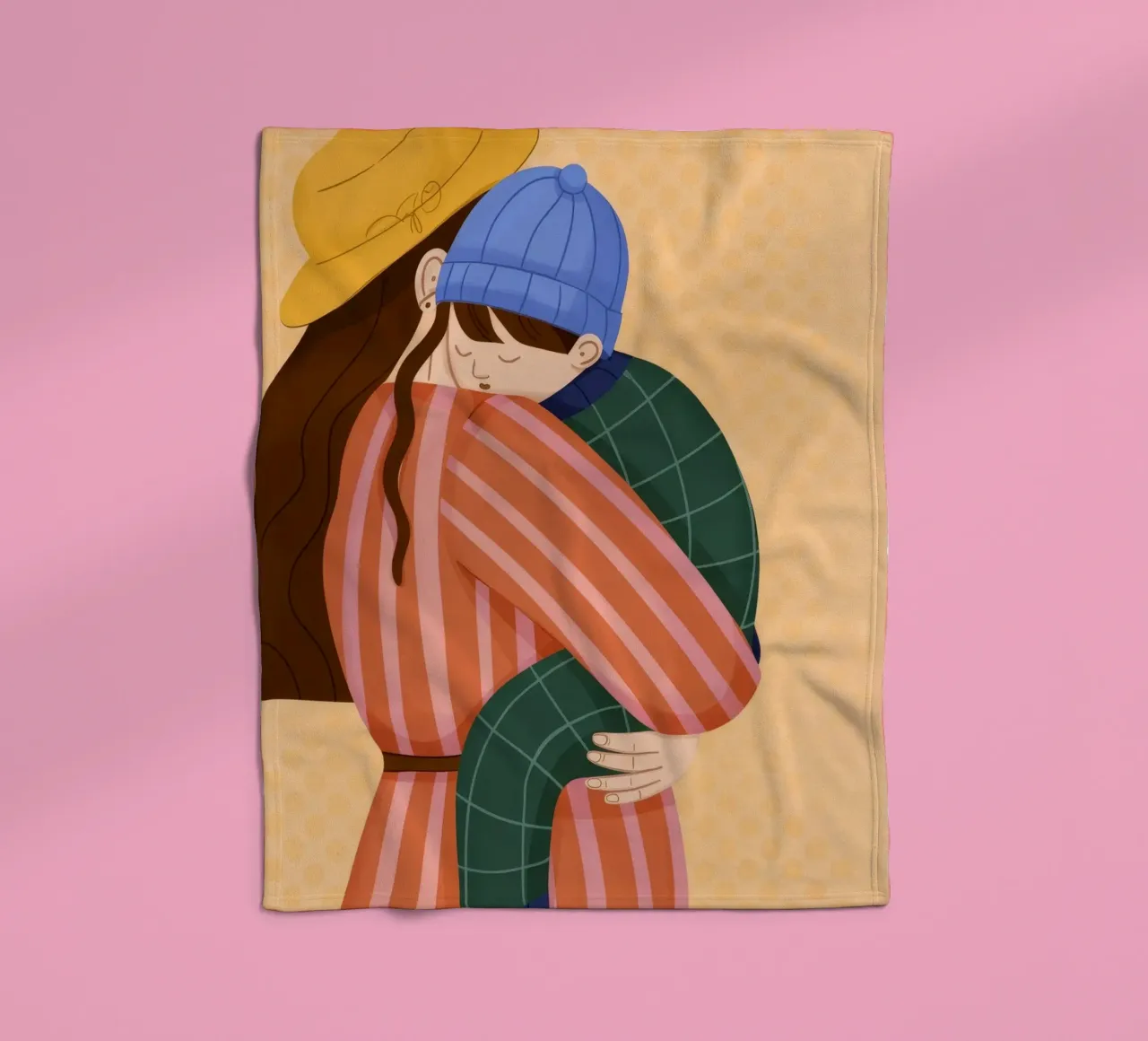 Un caldo abbraccio d'amore coperta in pile da Emery Kate