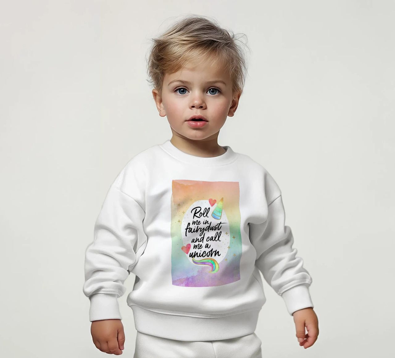 Roll Me in Fairydust felpa neonato da Elisabeth Fredriksson