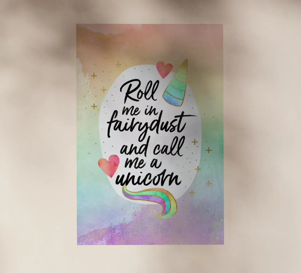 Roll Me in Fairydust backlit film by Elisabeth Fredriksson