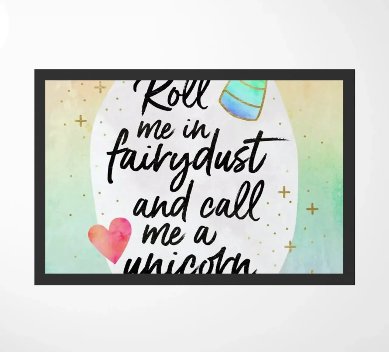 Roll Me in Fairydust felpudo de Elisabeth Fredriksson