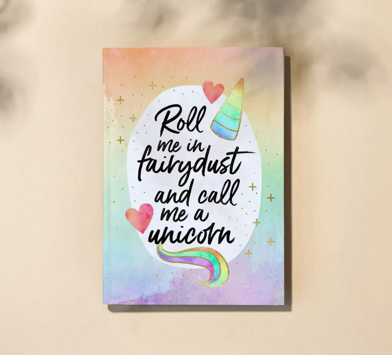 Roll Me in Fairydust notebook by Elisabeth Fredriksson