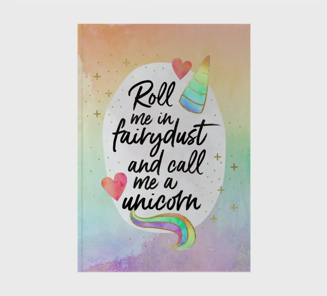 Roll Me in Fairydust notebook by Elisabeth Fredriksson