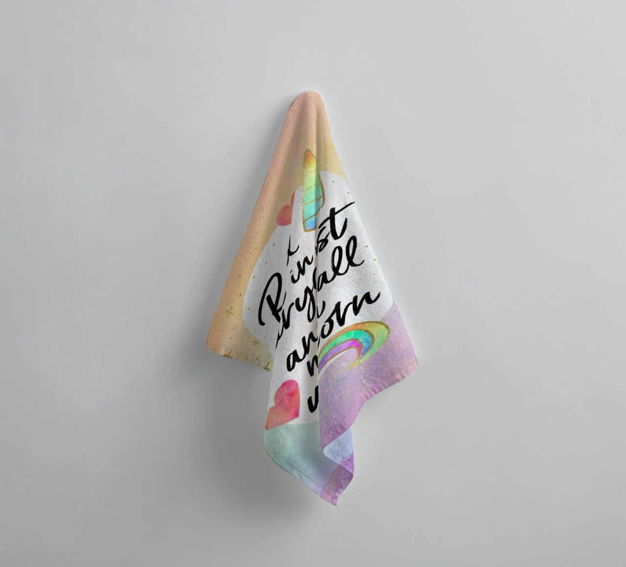 Roll Me in Fairydust Handtuch von Elisabeth Fredriksson