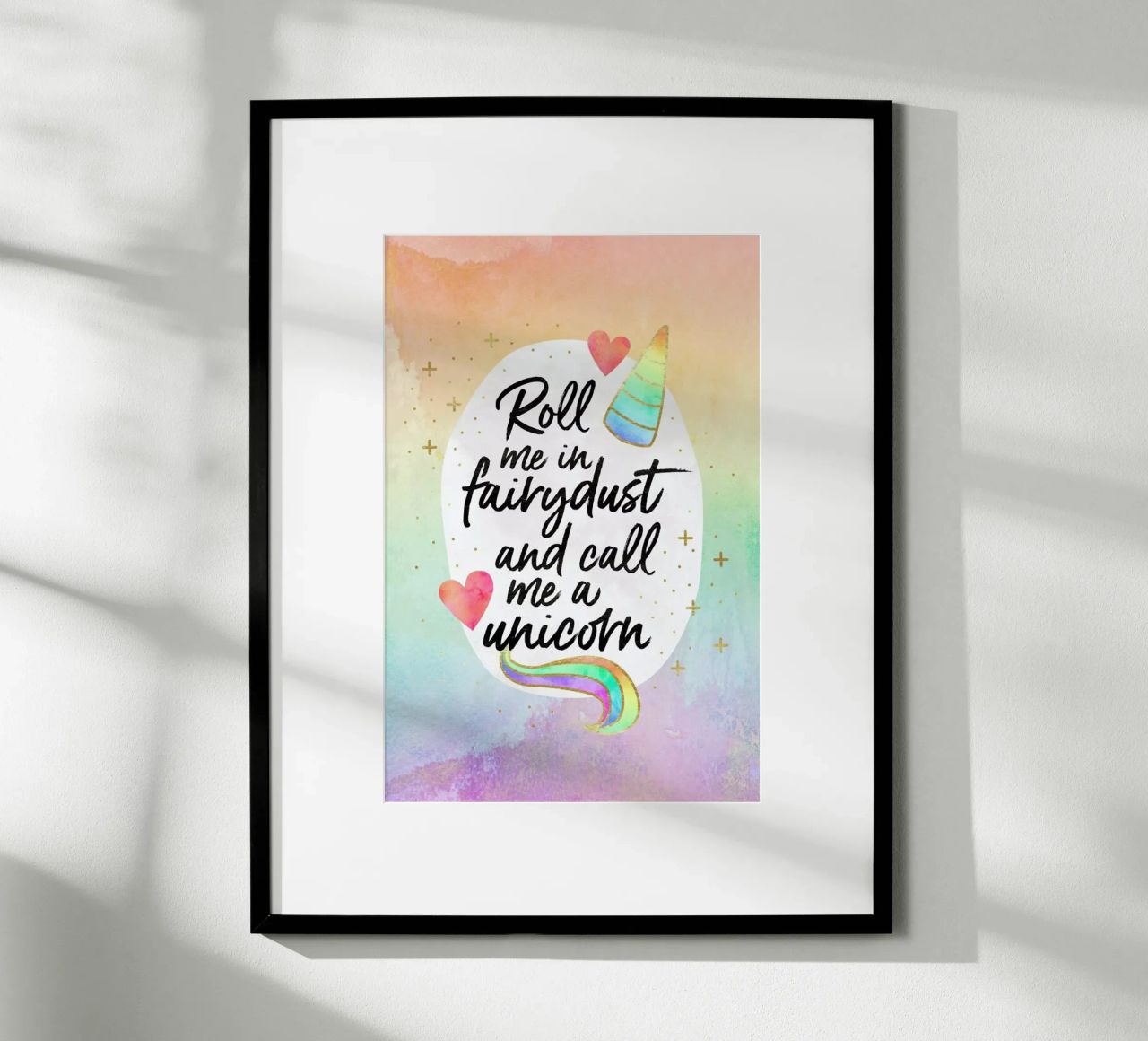 Roll Me in Fairydust Poster von Elisabeth Fredriksson