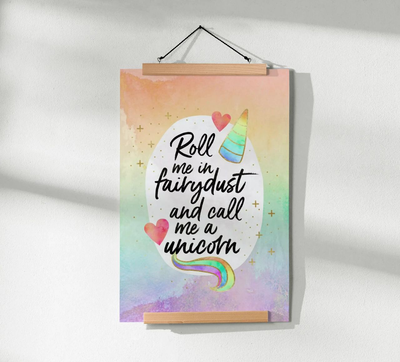 Roll Me in Fairydust Poster von Elisabeth Fredriksson